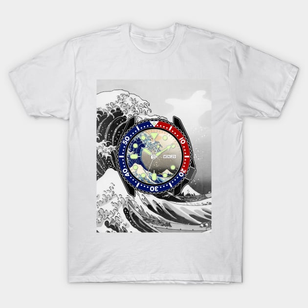 SEIKO SKX T-Shirt by HSDESIGNS